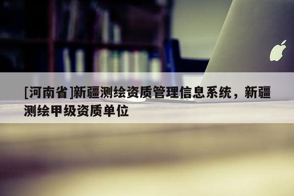 [河南省]新疆测绘资质管理信息系统，新疆测绘甲级资质单位