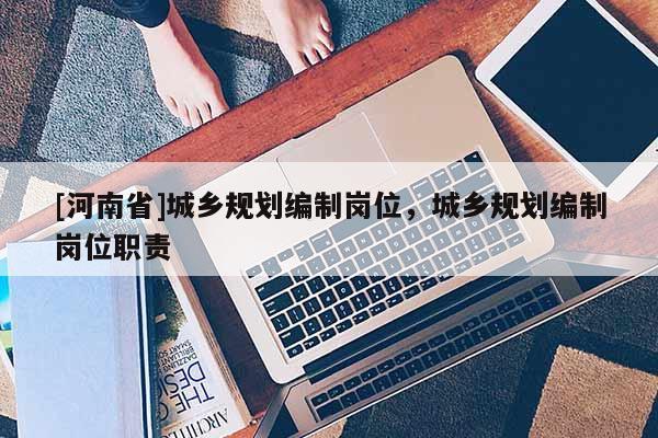 [河南省]城乡规划编制岗位，城乡规划编制岗位职责
