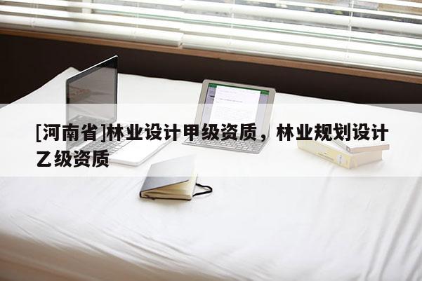[河南省]林业设计甲级资质，林业规划设计乙级资质