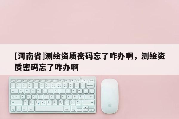 [河南省]测绘资质密码忘了咋办啊，测绘资质密码忘了咋办啊