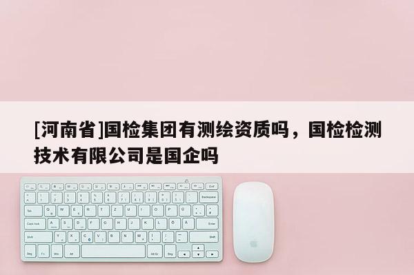 [河南省]国检集团有测绘资质吗，国检检测技术有限公司是国企吗