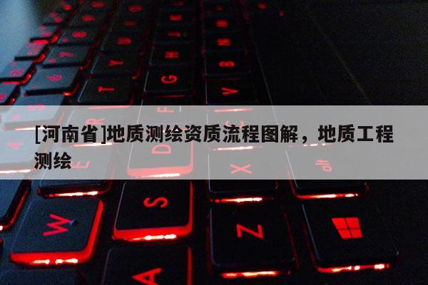 [河南省]地质测绘资质流程图解，地质工程测绘