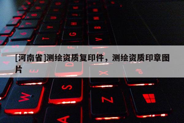 [河南省]测绘资质复印件，测绘资质印章图片