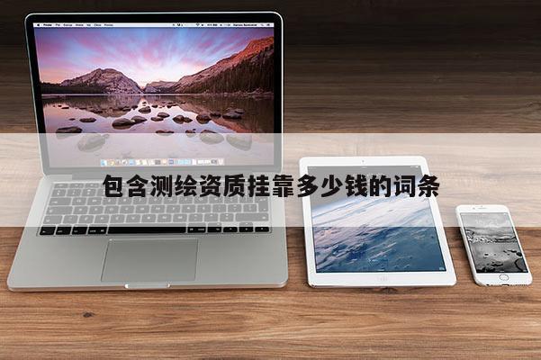 包含测绘资质挂靠多少钱的词条