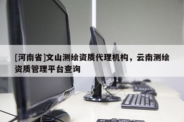 [河南省]文山测绘资质代理机构，云南测绘资质管理平台查询