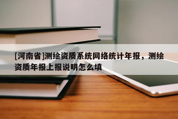 [河南省]测绘资质系统网络统计年报，测绘资质年报上报说明怎么填
