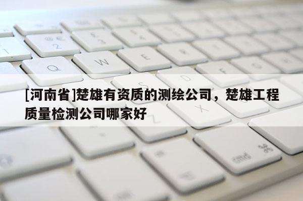 [河南省]楚雄有资质的测绘公司，楚雄工程质量检测公司哪家好